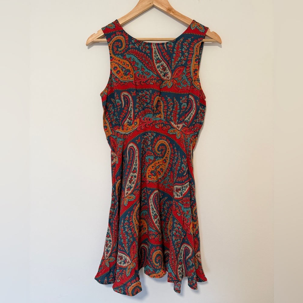 Free People Paisley Mini Dress